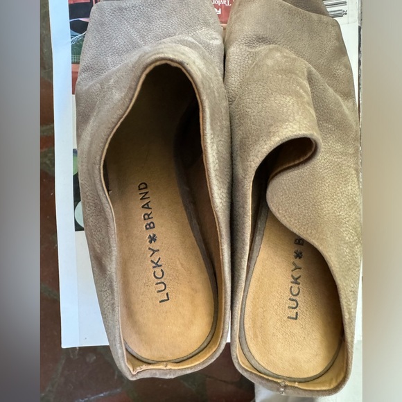 Lucky brand leather mule - Grey size 8 - Picture 8 of 8